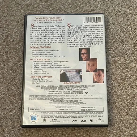 I Am Sam DVD - - Picture 2 of 3